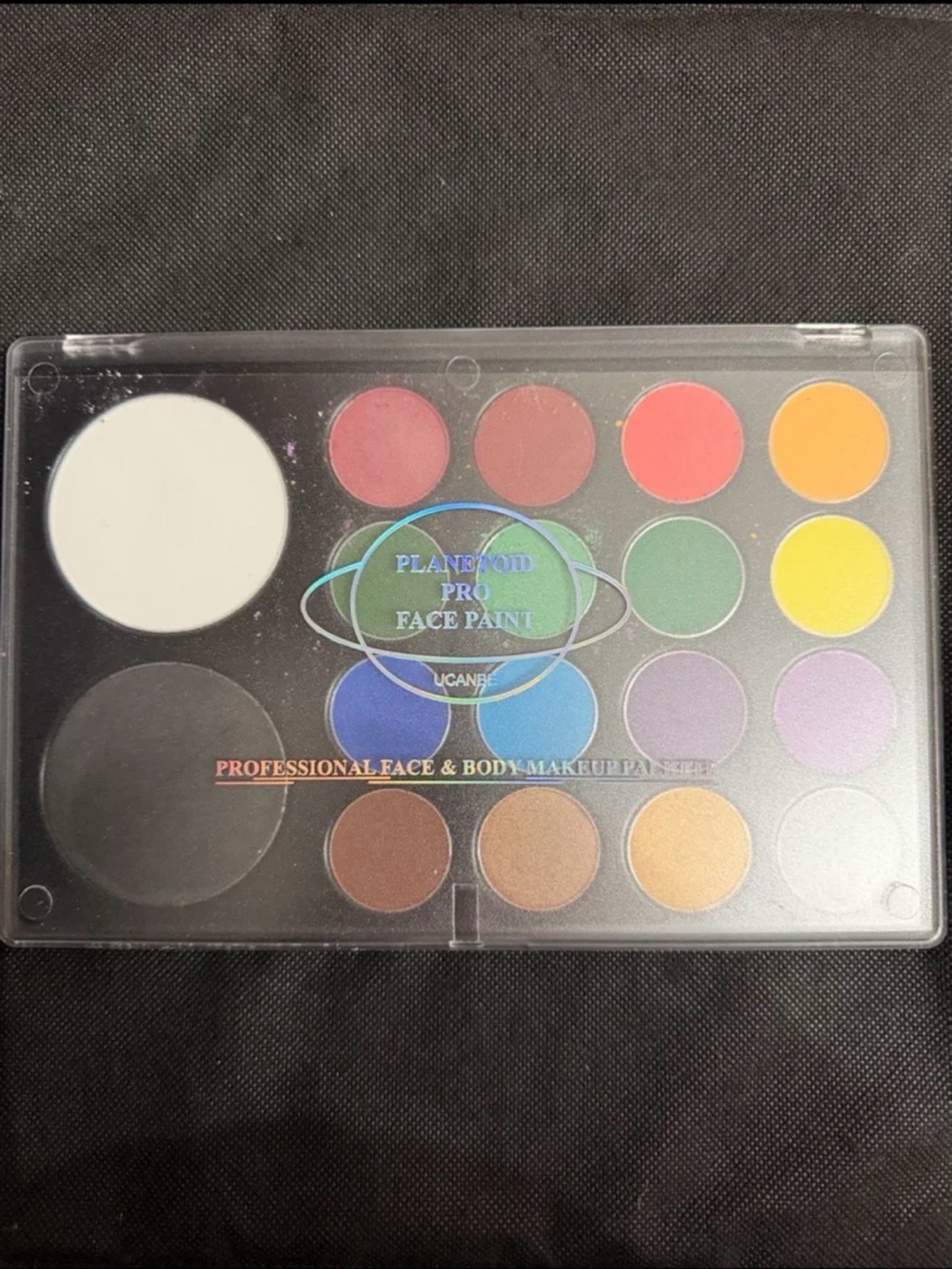 Planetoid Pro Face & Body Makeup Palette. Never used